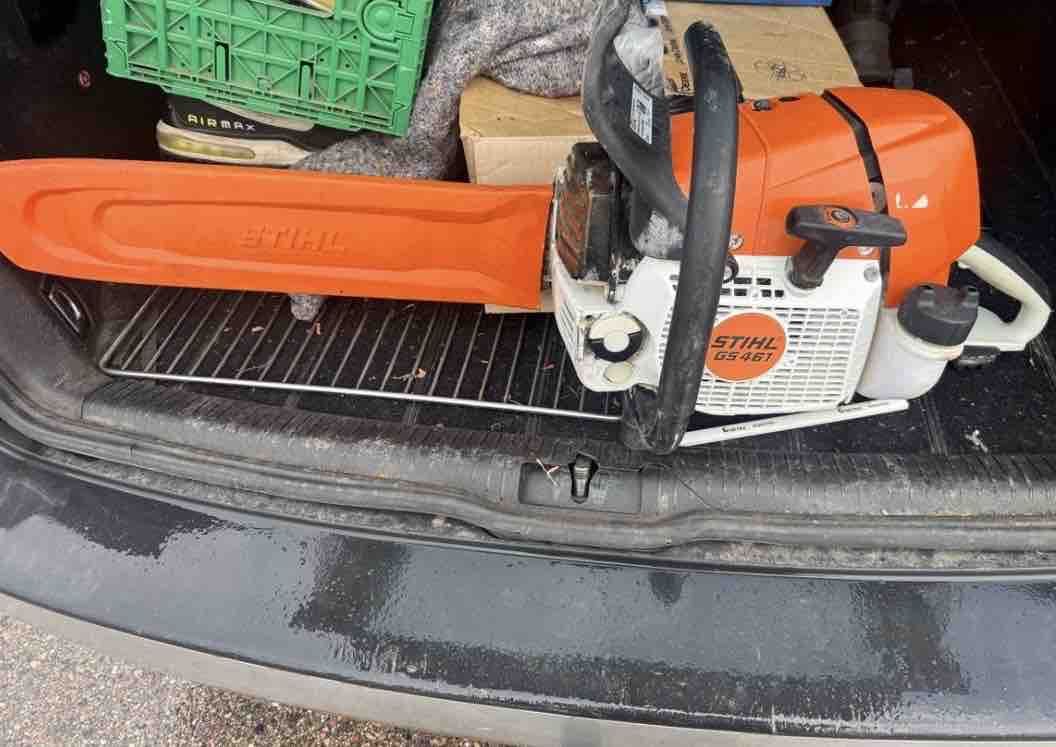 Stihl Seghe: Tronçonneuse STIHL GS 461 état d'usage – Usato da La Conversion venduto da martianmelle 1