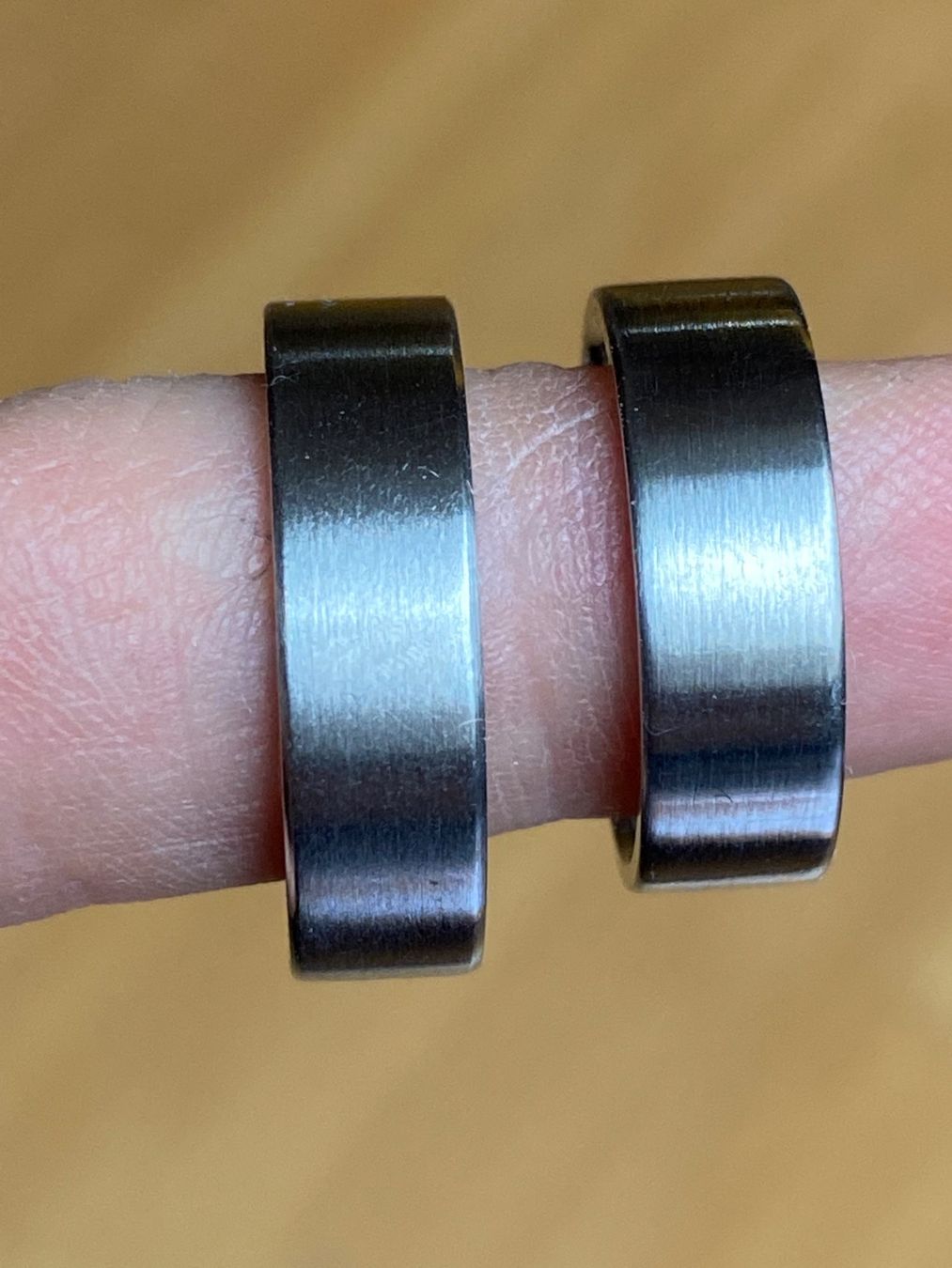 Anelli: Edelstahl Fingerring NEU – Nuovo e nell'imballaggio originale da Basel venduto da Chili007 1