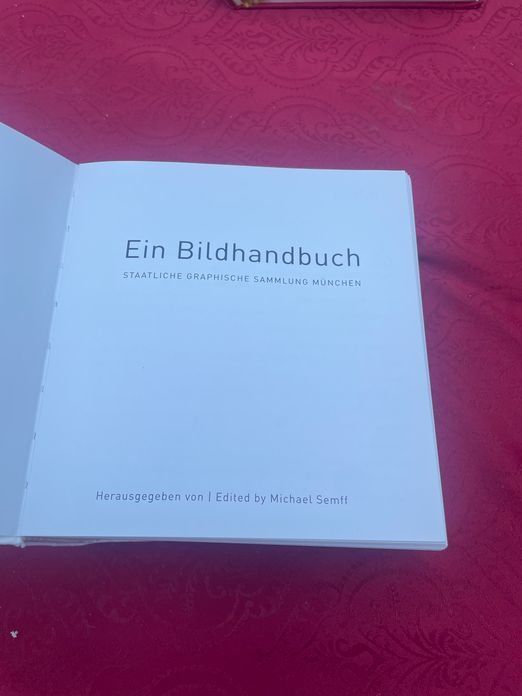 Libri: Ein Bildhandbuch -  staatliche graphische Sammlung München – Usato da Bergdietikon venduto da Book-4-you_2nd 1