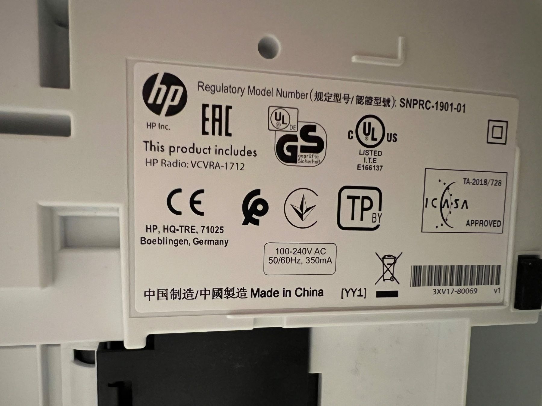 Hewlett Packard Drucker: HP DeskJet 4130e – Multifunktionsdrucker mit WLAN – Gebraucht aus Oberrieden von AdNiSt 4