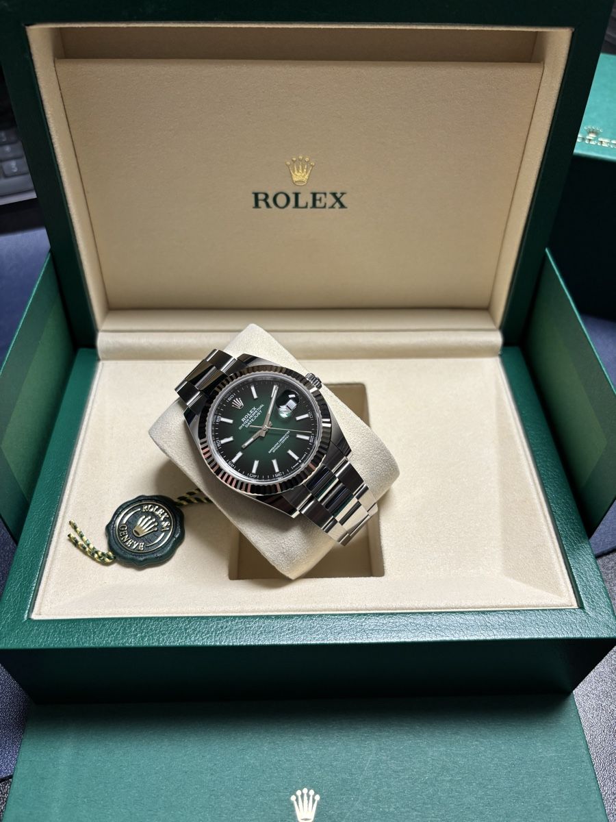 Rolex Uhren: Rolex Datejust Ombré 41 – Neu und originalverpackt aus Zürich von Sanco1310 1