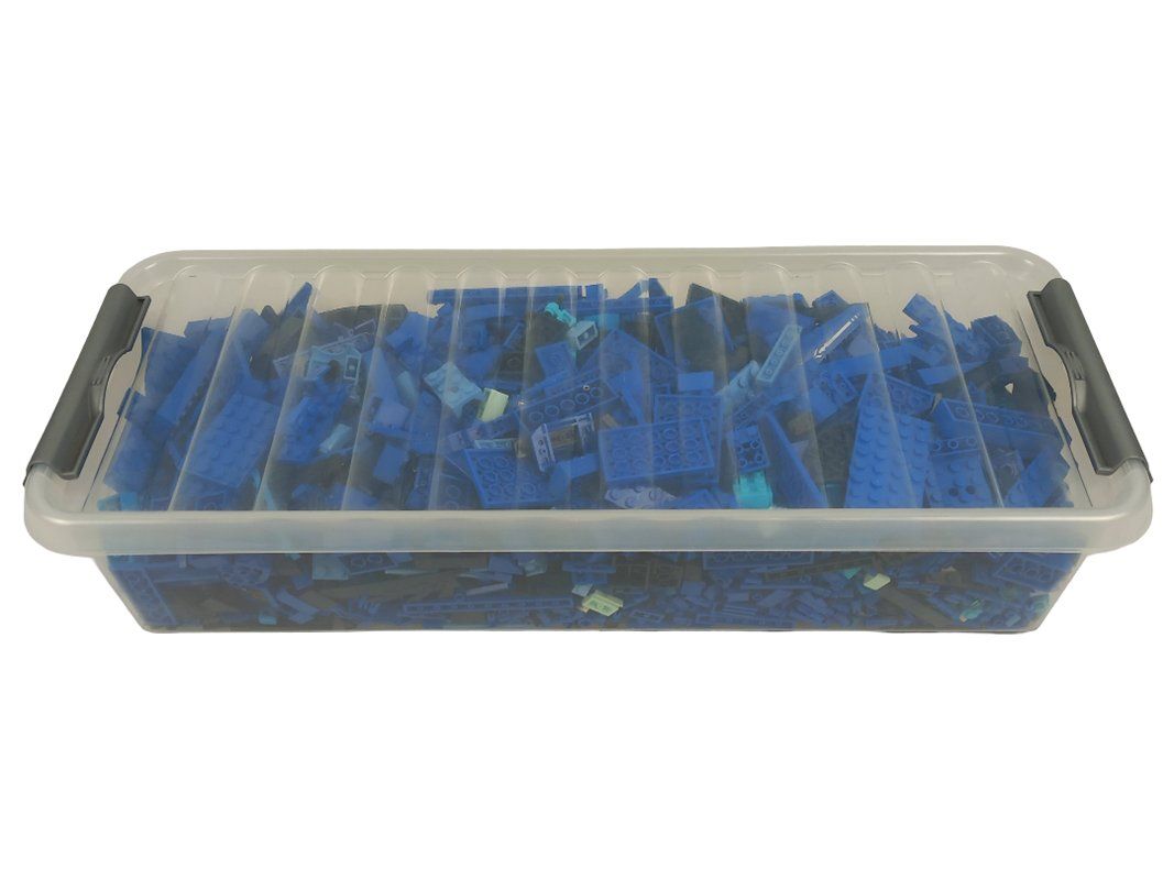 Lego Baukästen: LEGO Steine blau 1.65kg – Gebraucht aus Hünenberg von Restwert_Zug