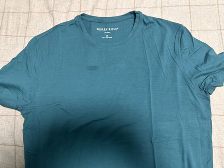 Derek Rose London T-Shirt, Green, Size M. Used once.