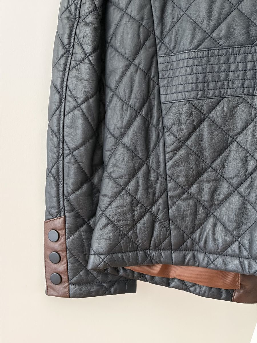 Jacken: DERISSE Lederjacke, gesteppt Barbour-Stil – Gebraucht aus Ittigen von fevo 4