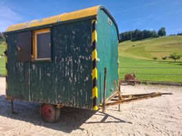 Bauwagen Mannschaftswagen Baustellenwagen Baustellenanhänger