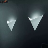 DESIGNER Origami Wandlampe