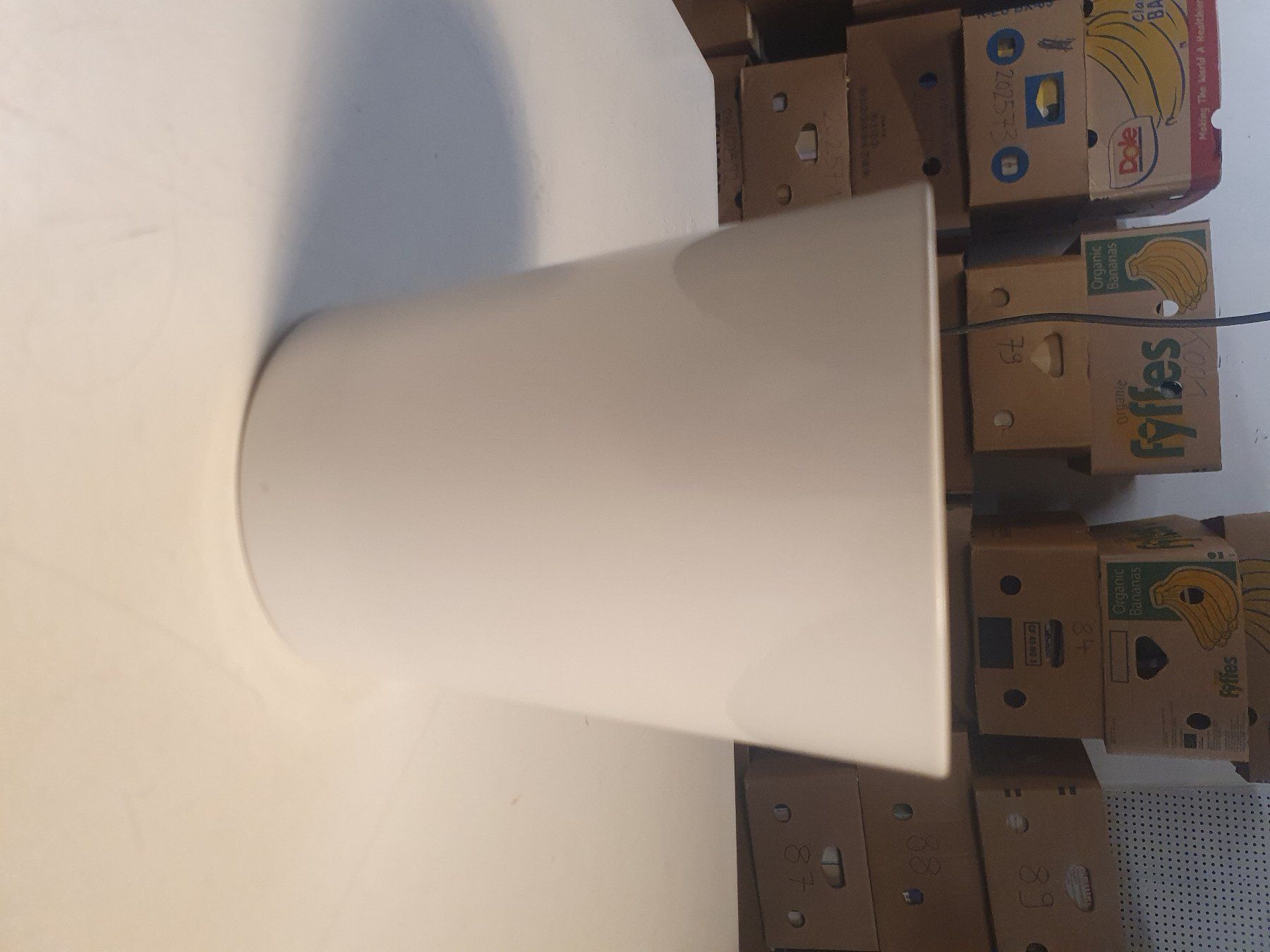 Blumentöpfe: Cachepot konisch weiss 13 x 15.5 cm – Gebraucht aus Zürich von loosebone