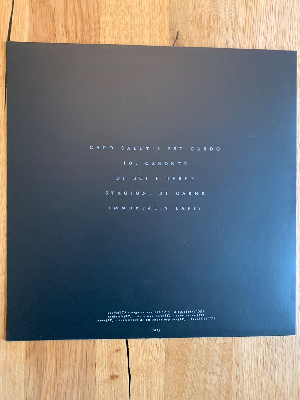 Dischi in vinile: Lamantide - Carnis Tempora: Abyssus – Usato da Balzers venduto da Amontelm 1