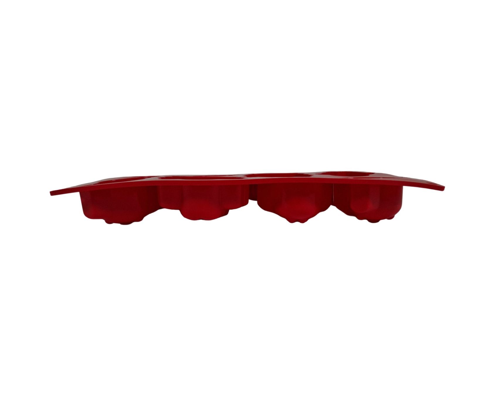 Backformen: Silikonbackform Winter-Motive, rot – Gebraucht aus Wil SG von Restwert_Wil 2