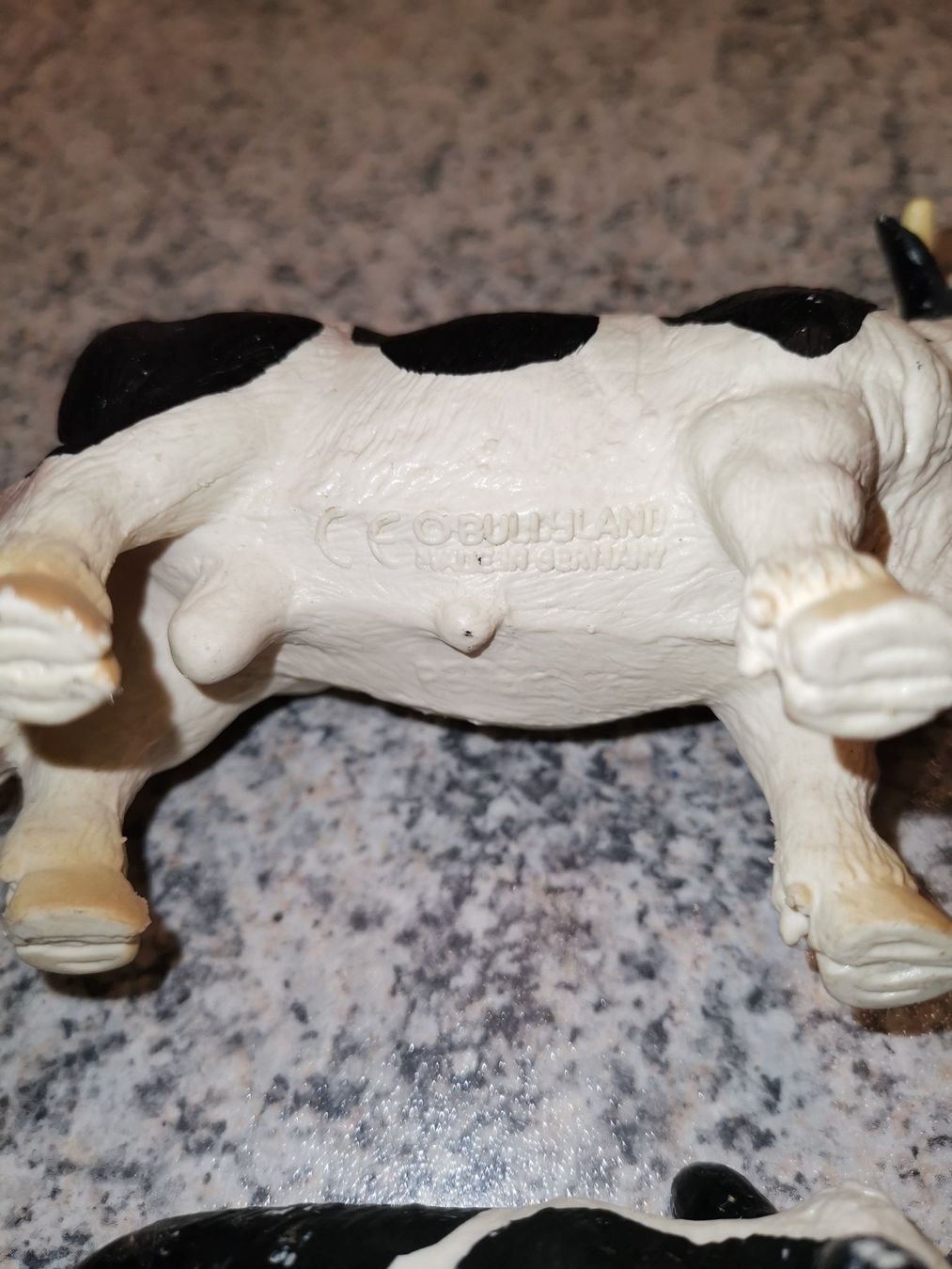 Bullyland Statuette: 3 BULLYLAND TIERE STIER SCHWARZ/WEISS – Usato da basel venduto da lupettone 3