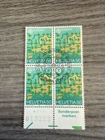 Original Schweizer Briefmarke, Helvetia 50, Top Zustand!
