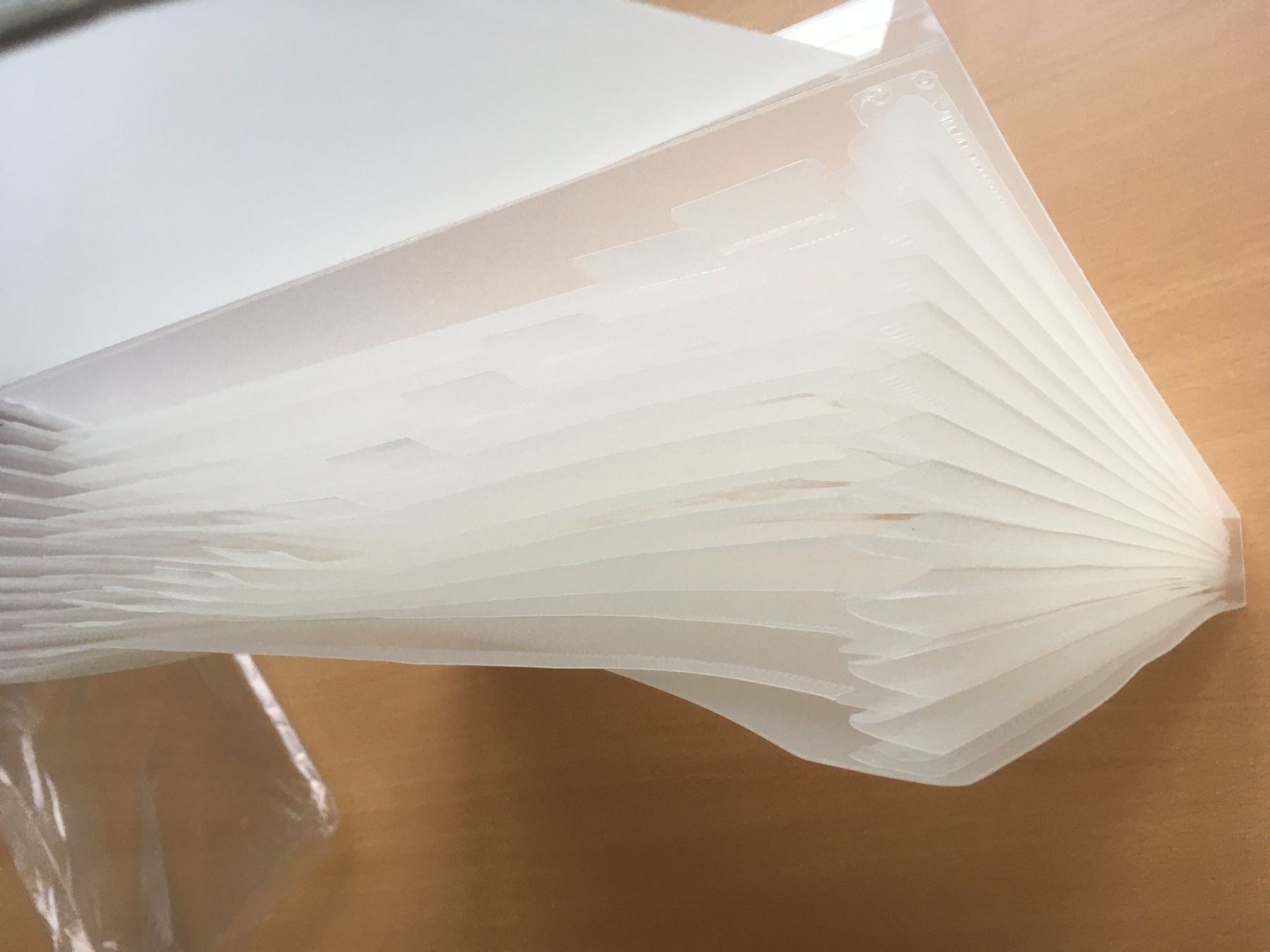 Raccoglitori: Fächertasche – Mappe transparent 12 teilig – Nuovo e nell'imballaggio originale da Grenchen venduto da Kogi7 3