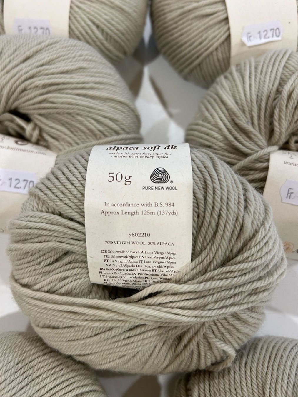 Lana: 7 pelotes Alpaca Soft DK Rowan – Nuovo e nell'imballaggio originale da Bex venduto da valetted 1