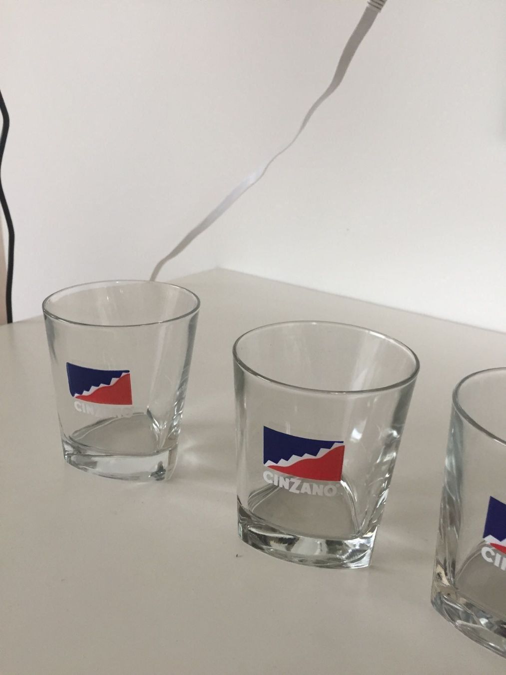 Bicchieri: Aperitif Gläser CINZANO – Usato da Zürich venduto da kevin1977 2