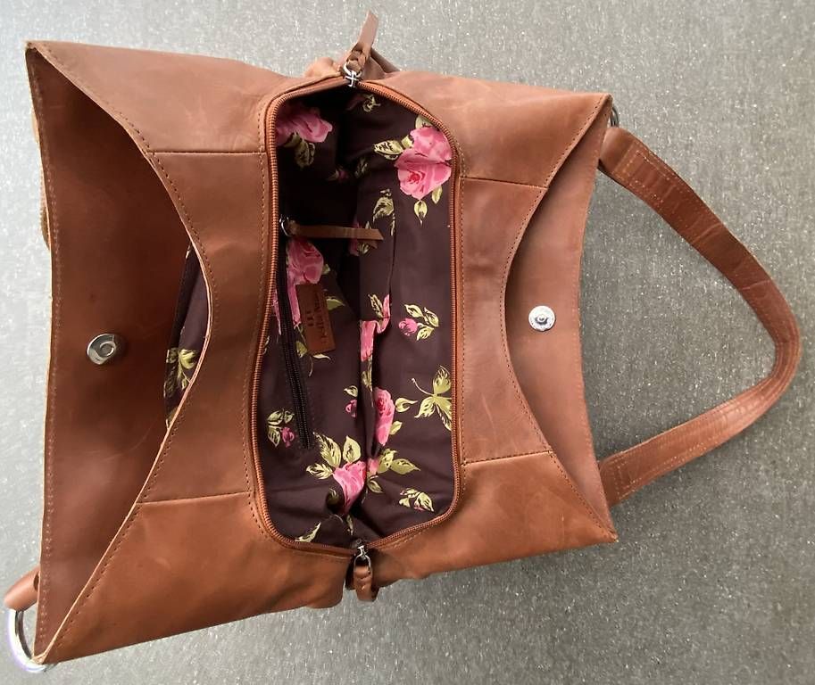 Borse da donna: LEDER Handtasche DELLA MAE braun – Usato da Aedermannsdorf venduto da Paula_anja 2