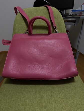 Aigner Ledertasche Pink - Top Zustand