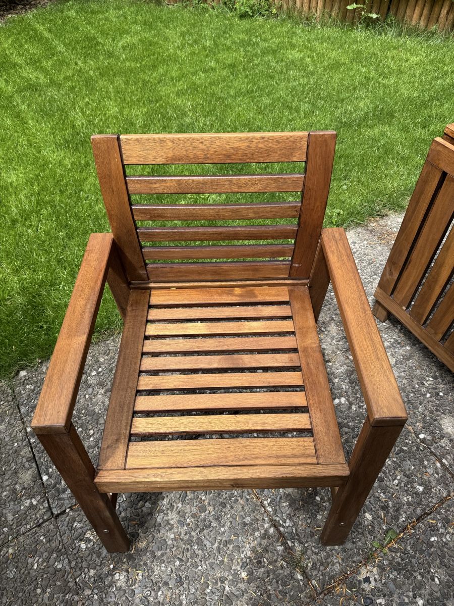 Ikea Tavoli: IKEA Holz-Gartentisch inkl. 3 Stühle – Usato da Cham venduto da GOLF2GL 6