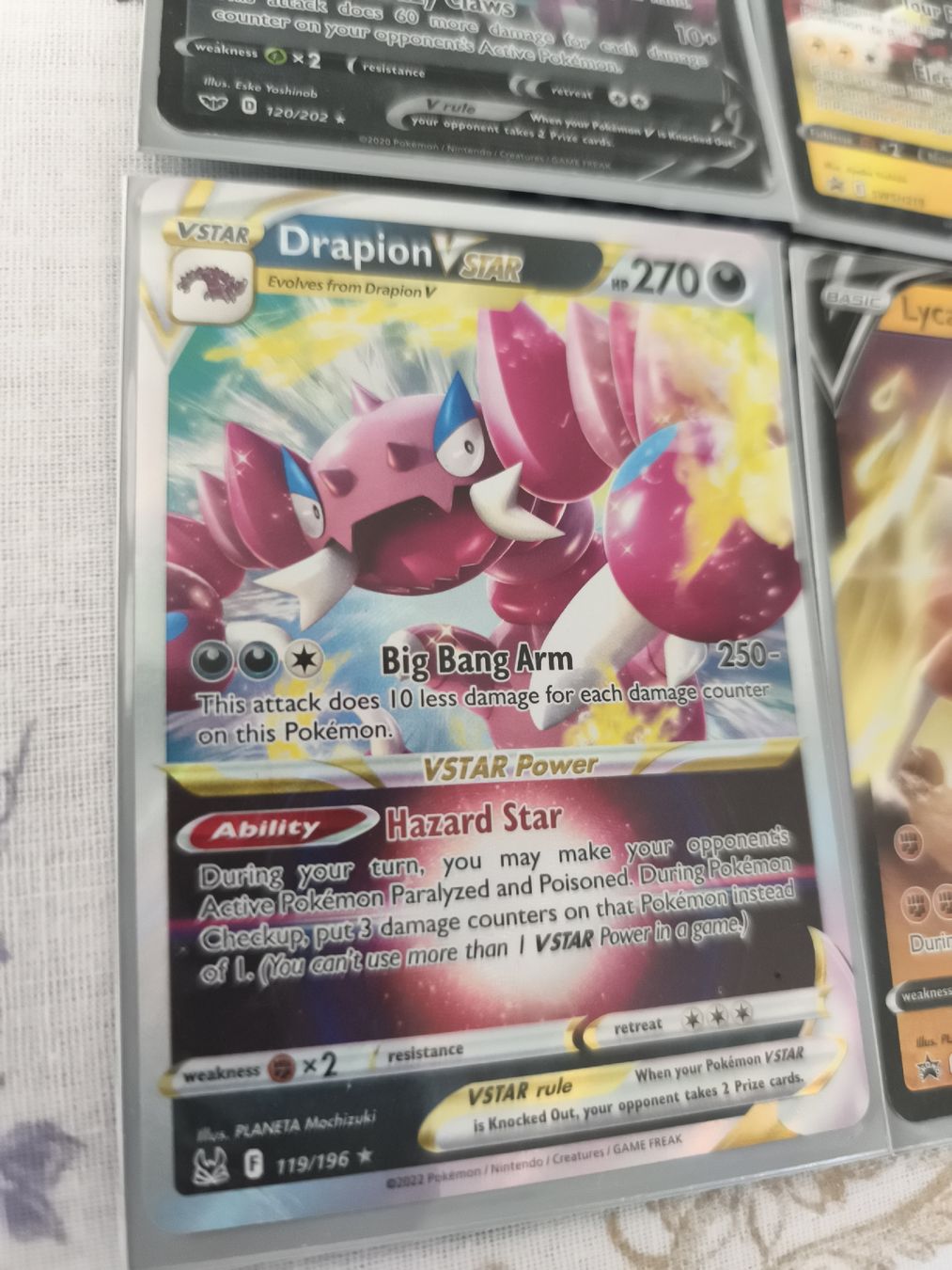 Pokémon Cartes à collectionner: lot de 6 cartes Pokémon  – D'occasion à Orbe par don_ym8h 1