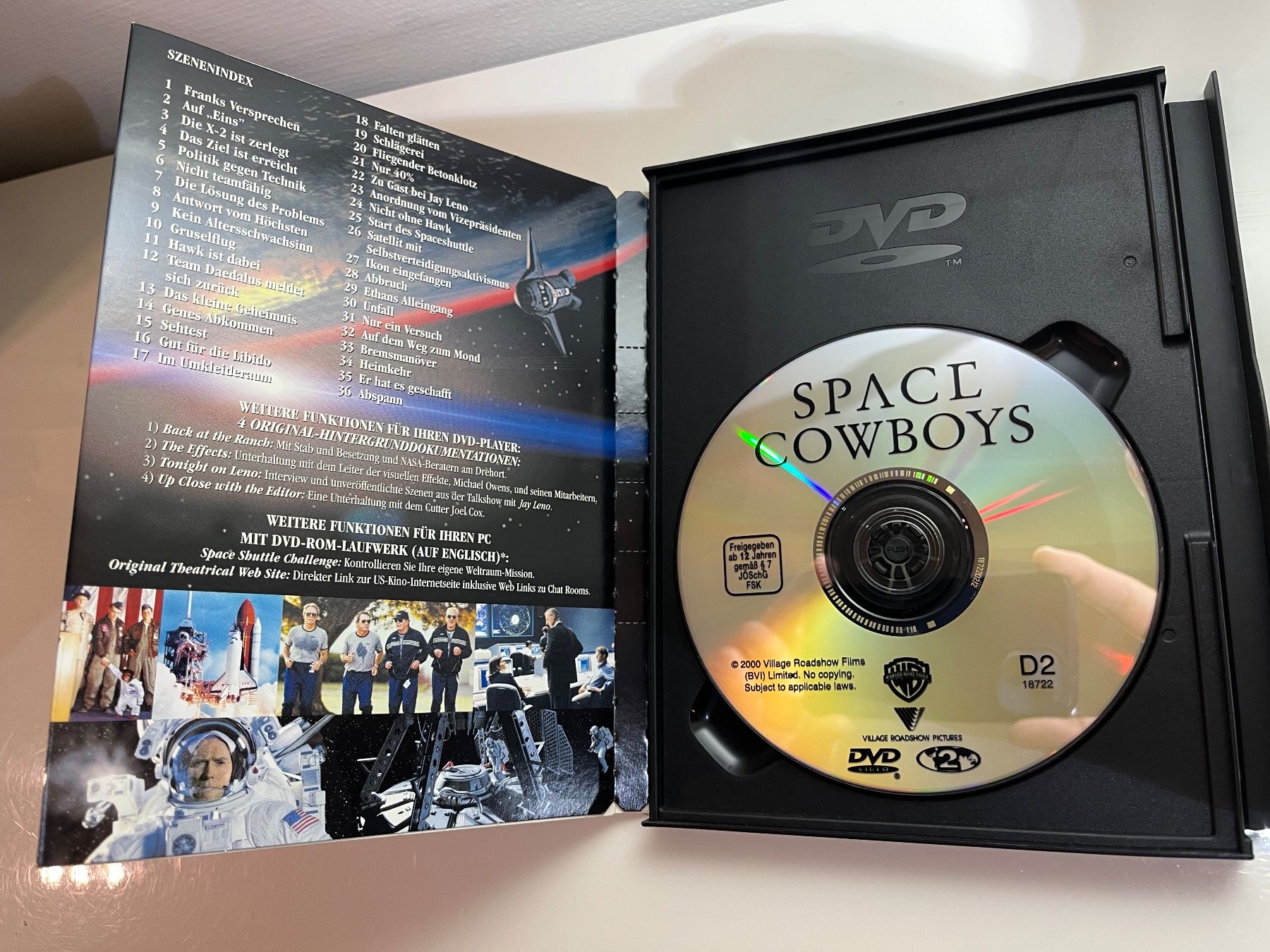 Tutti i DVDs: DVD Spielfilm "Space Cowboys" – Usato da Adliswil venduto da Ritchey 2