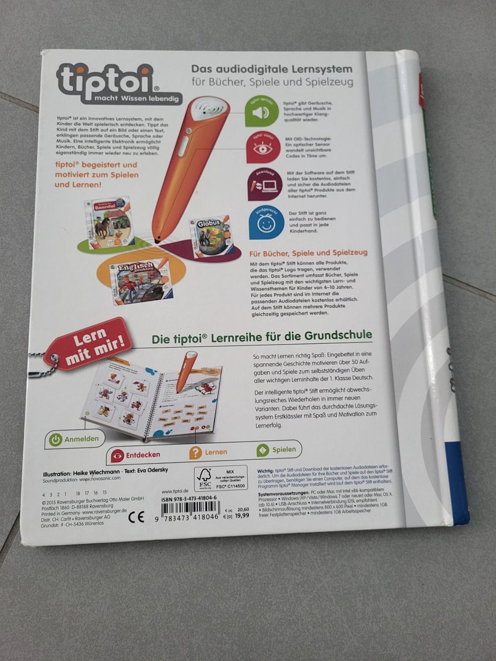 Libri: Tip Toi Buch Deutsch 1.Klasse ABC – Usato da Boswil venduto da i12i 2