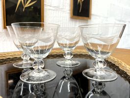 Vintage Likörgläser - 4er Set