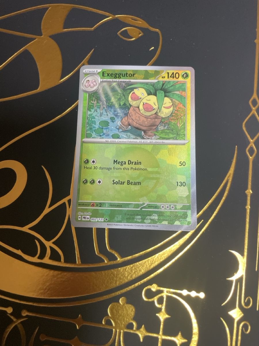 Pokémon Sammelbilder & Trading cards: Exeggutor 002/131 Pokeball Prismatic Evolutions – Gebraucht aus Bazenheid von Toulouse12