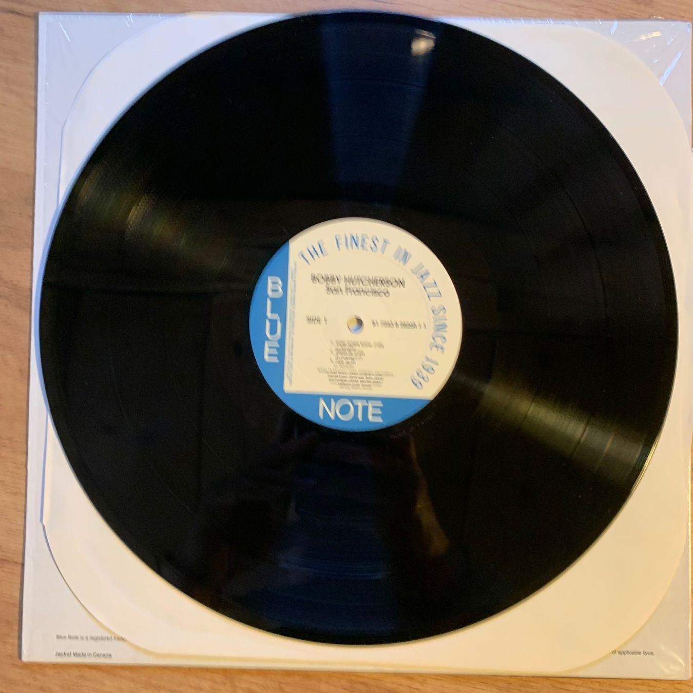 Dischi in vinile: BOBBY HUTCHERSON - SAN FRANCISCO...RE US 1994...EX/EX – Usato da Gals venduto da Diskopatshop 2