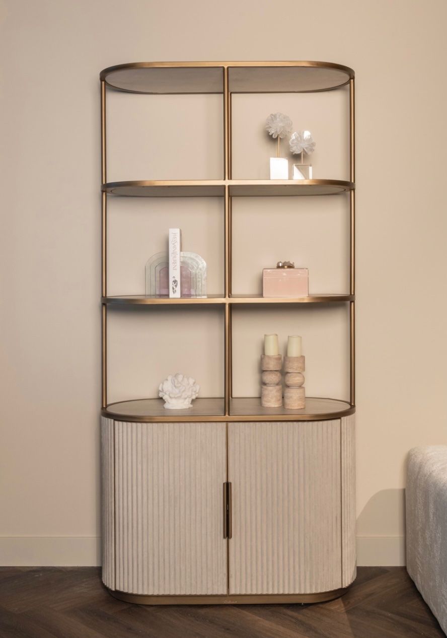 Armadi: RICHMOND INTERIORS***Display cabinet Tivoli white – Nuovo e nell'imballaggio originale da Ruswil venduto da Miami-2026