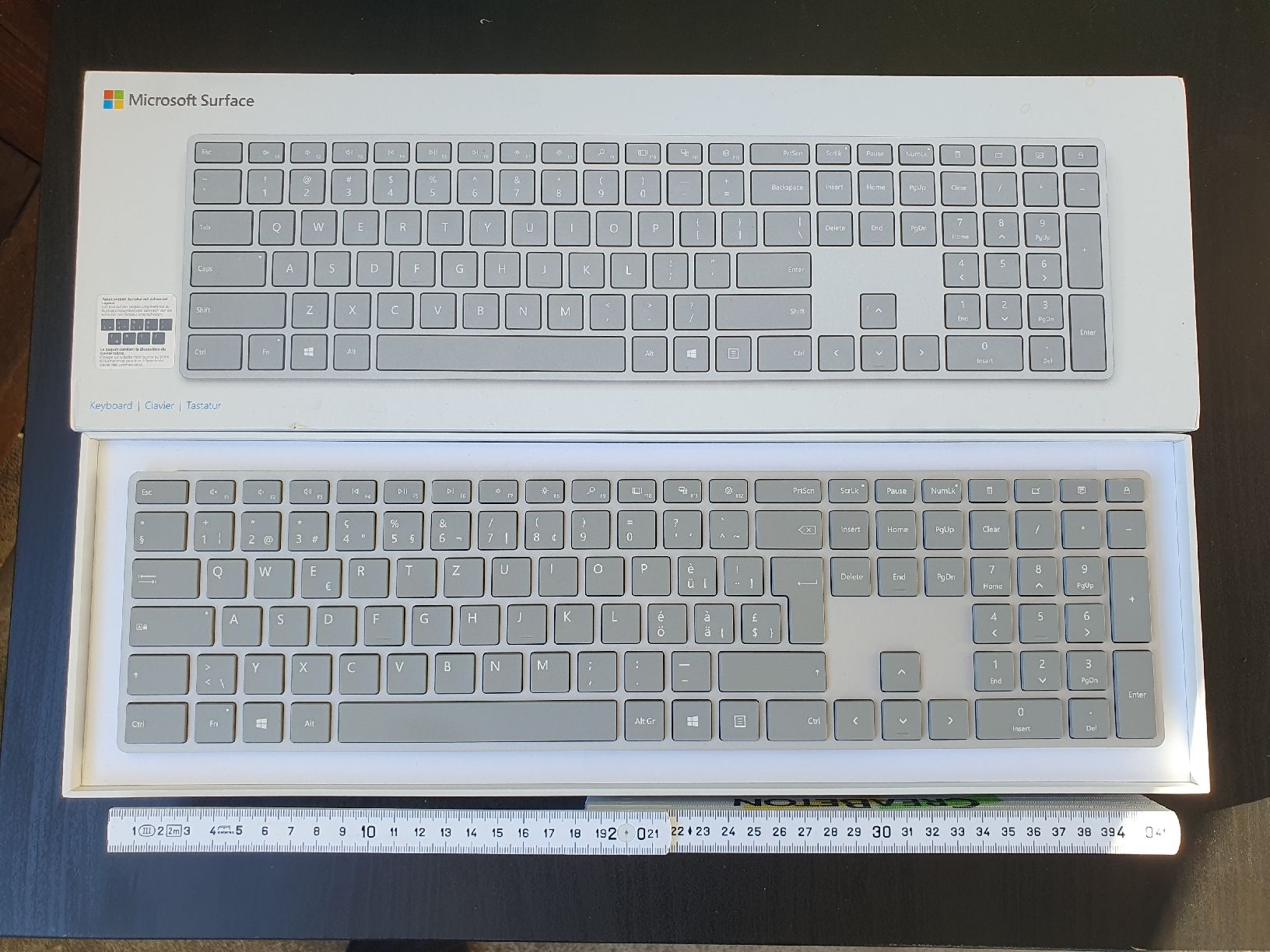 Microsoft Tastaturen: Microsoft Surface Keyboard Modell 1742 mit Originalbox – Gebraucht aus Aathal-Seegräben von Ru.Fi