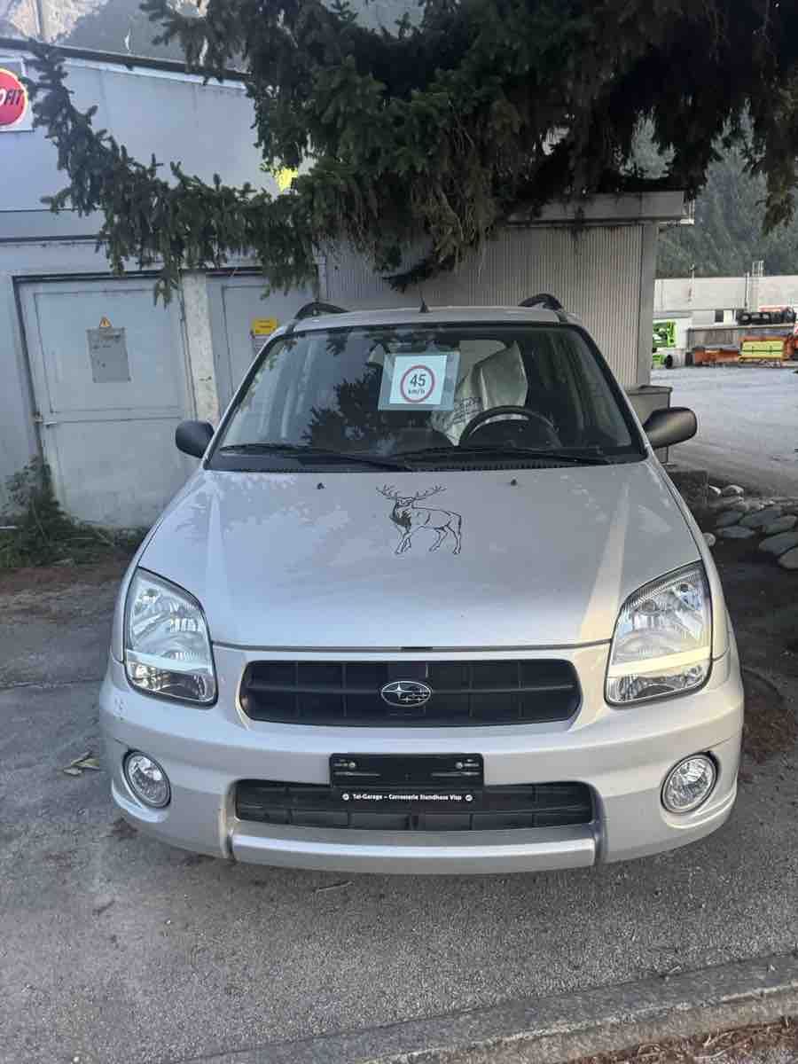 Subaru Automobili: Subaru Justy 45 km/h – Usato da Salgesch venduto da stefanlo