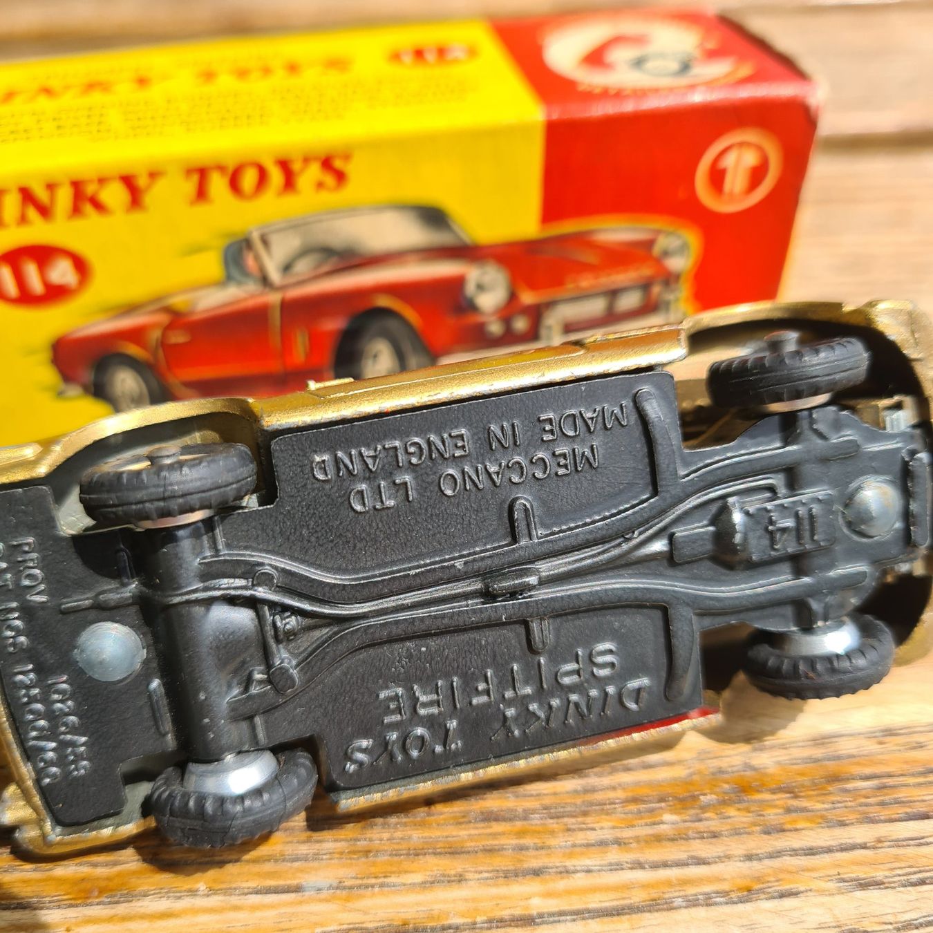 Dinky Toys Modellini d'auto: DINKY TOYS Triumph Spitfire 4 – Usato da Basel venduto da Solarbebop 3