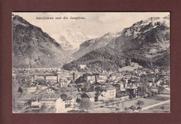 INTERLAKEN - Teilansicht - Jungfrau - 1905