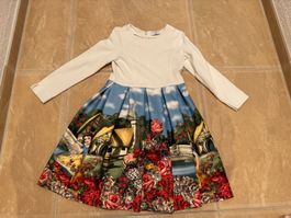 Monnalisa neues schönstes Schneewittchen Kleid,7-8J