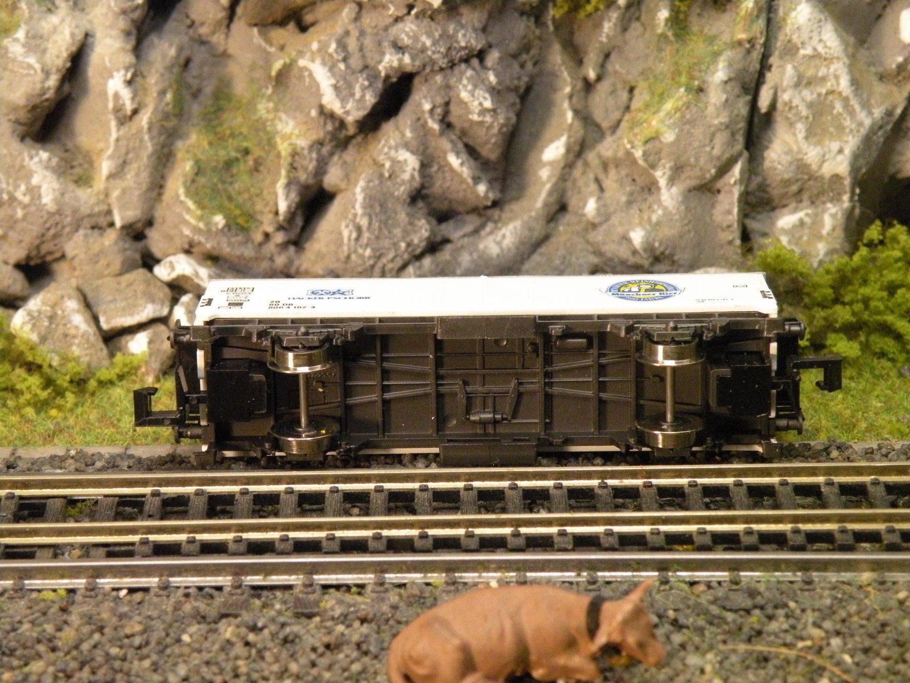 Modellini di ferrovie: Münchener Bier Wagen, 320 – Usato da Steffisburg venduto da loki36 2