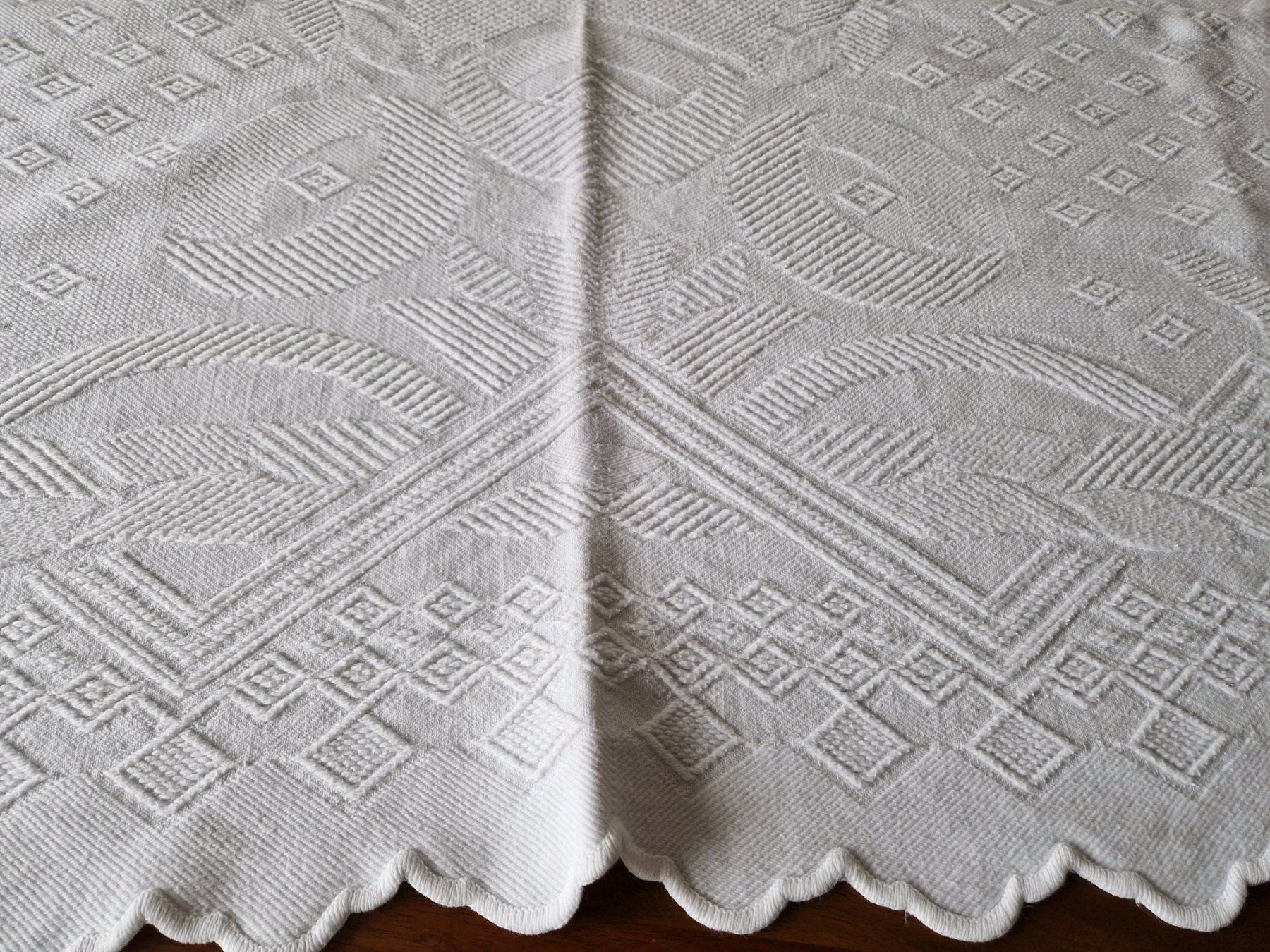 Biancheria da letto: 2 Bettdecken oder Tischdecken 135x195cm – Usato da Bern venduto da Antikbatik 7