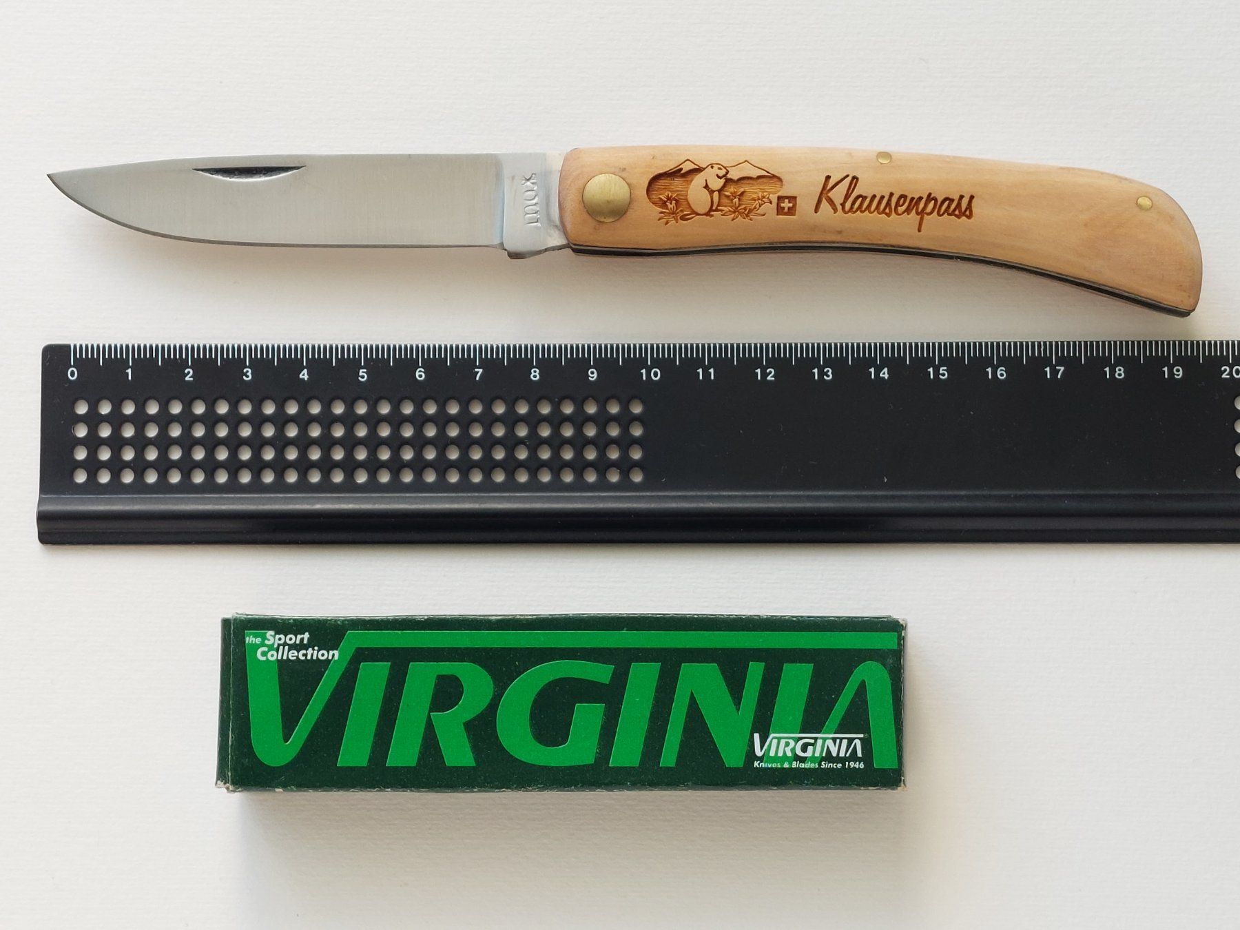Coltelli tascabile: Klappmesser / Taschenmesser / Sackmesser - Klausenpass – Nuovo e nell'imballaggio originale da Liebefeld venduto da Helveticus6 6