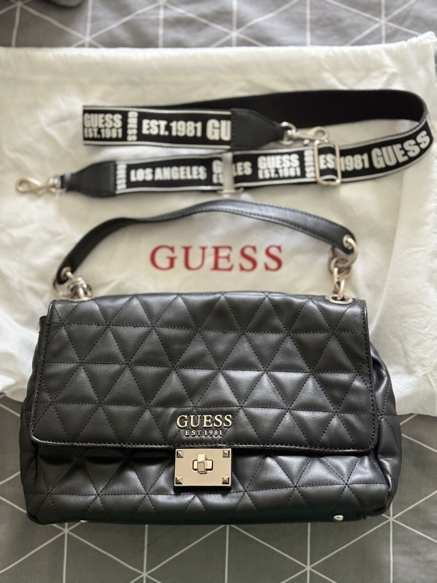 Guess Borse da donna: Sac à main Guess noir – Usato da Bussigny venduto da and_nbl5 1