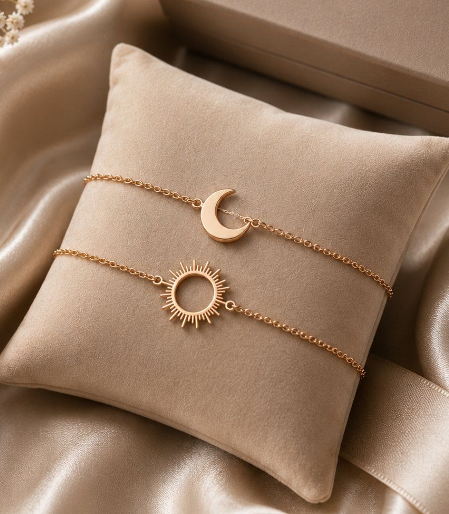 Bracelets: Armband Set 18k vergoldet – Neuf avec emballage d'origine à Hemmental par Aureumgold 1