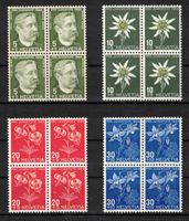 Pro Juventute 1944 im 4er-Block, postfrisch **