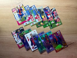 Soccer FC Barcelona Lot 12 Cards MGK