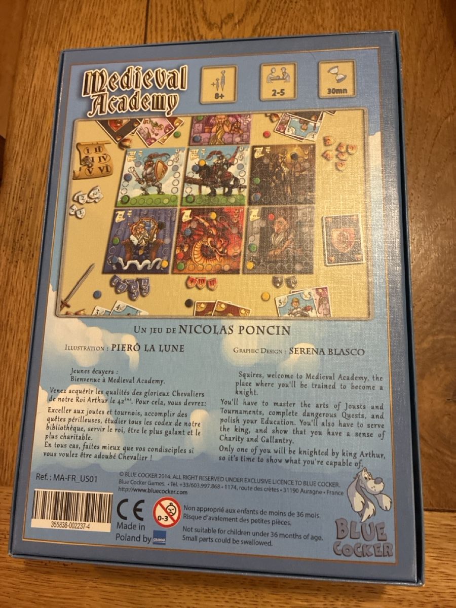 Giochi: Jeu de société medieval academy – Usato da Vevey venduto da zecollector 1