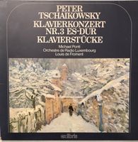 Tschaikowsky – Klavierkonzert Nr. 3 / Klavierstücke (LP)