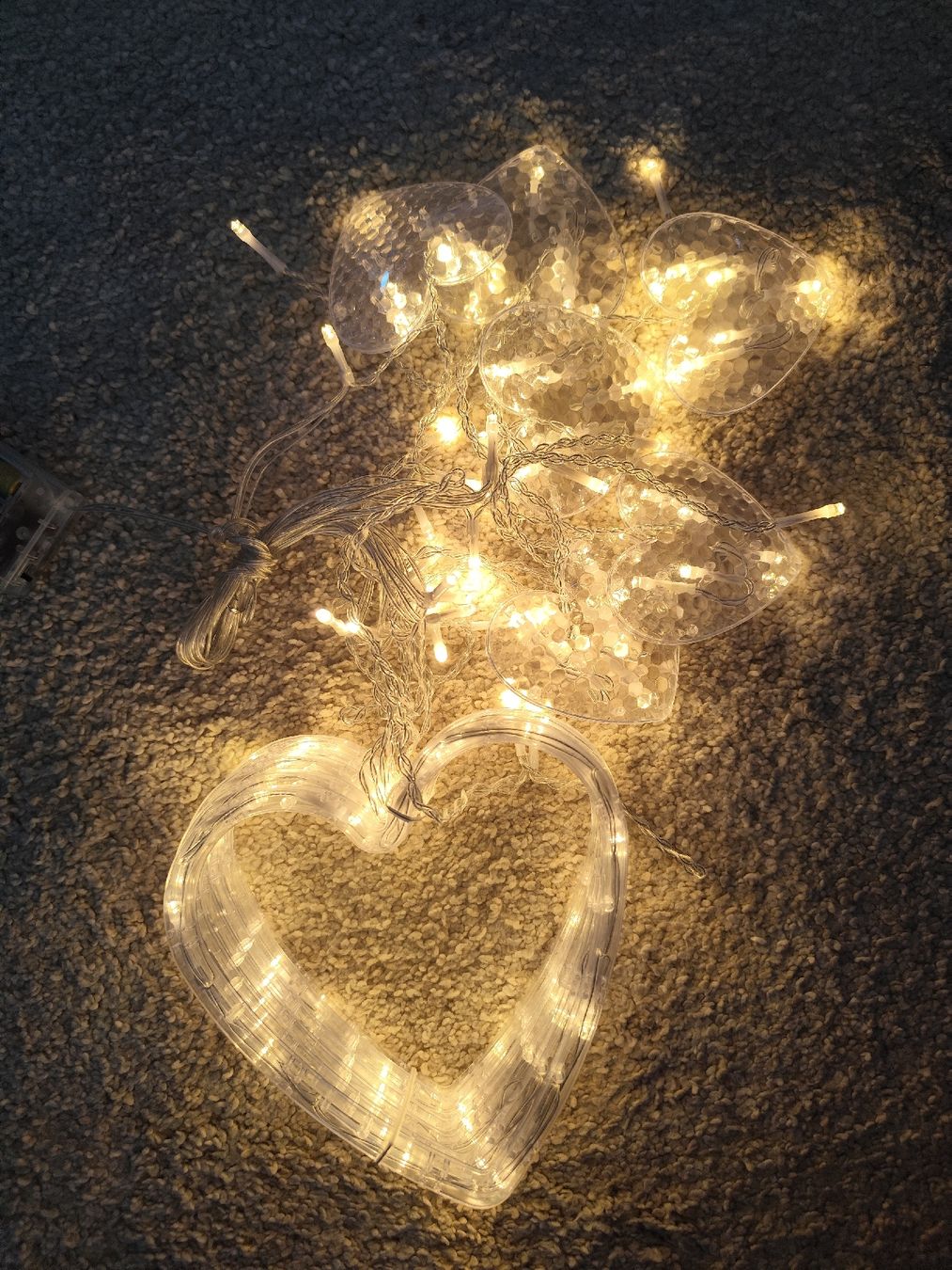 Ghirlande e barre luminose: Lichterkette Herz – Nuovo (secondo la descrizione) da Kerzers venduto da sb_12