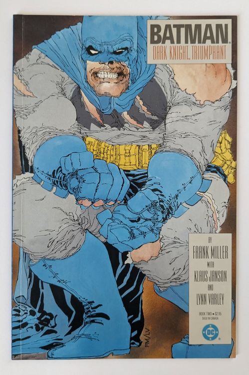 BATMAN DARK KNIGHT RETURNS 1-4 MILLER 1ST PRINT 🔑 KEY 1986 (Gebraucht ...