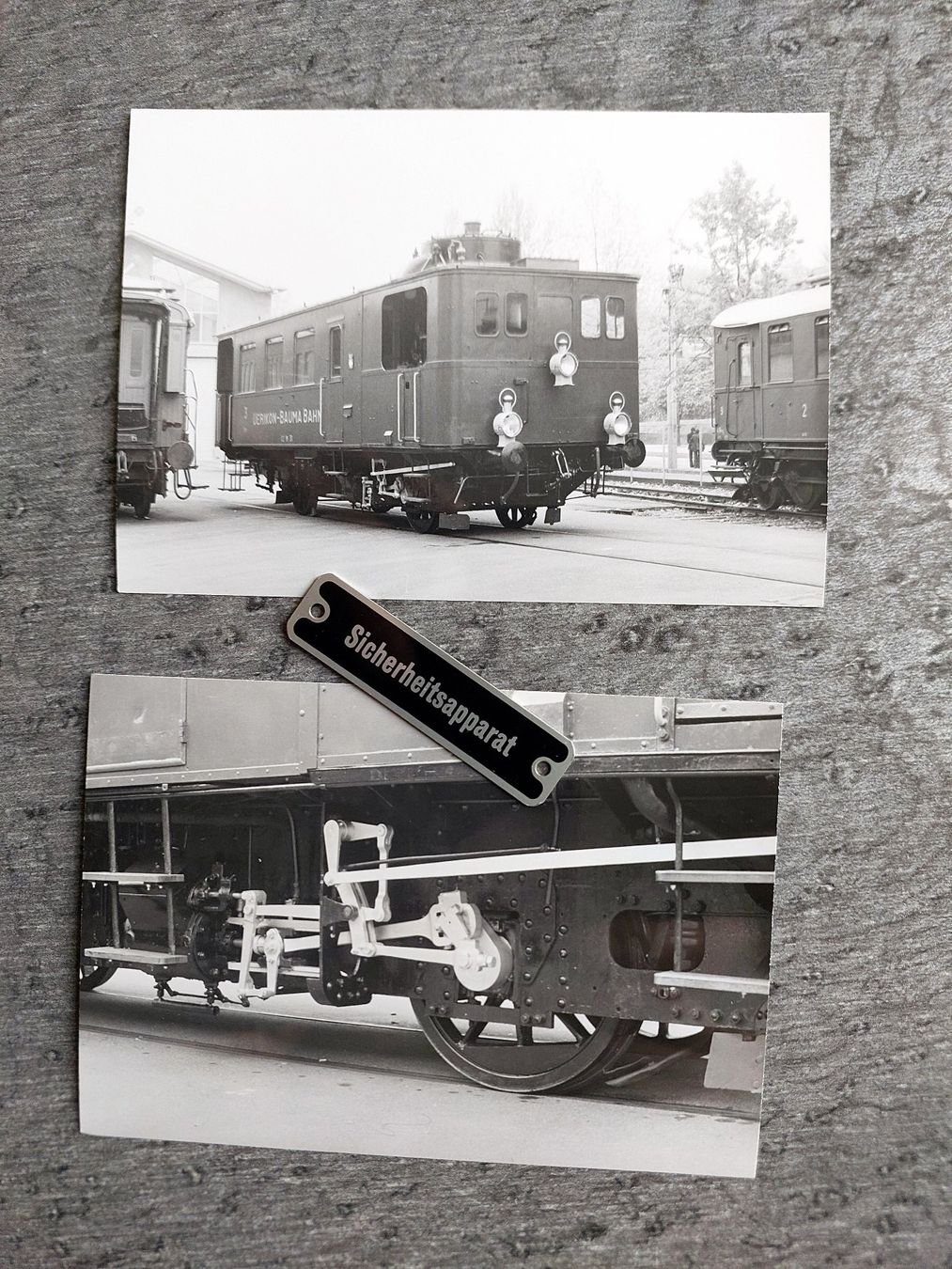 Cartoline postali: UeBB Dampftriebwagen - Fotos – Usato da Schönenwerd venduto da Steidi