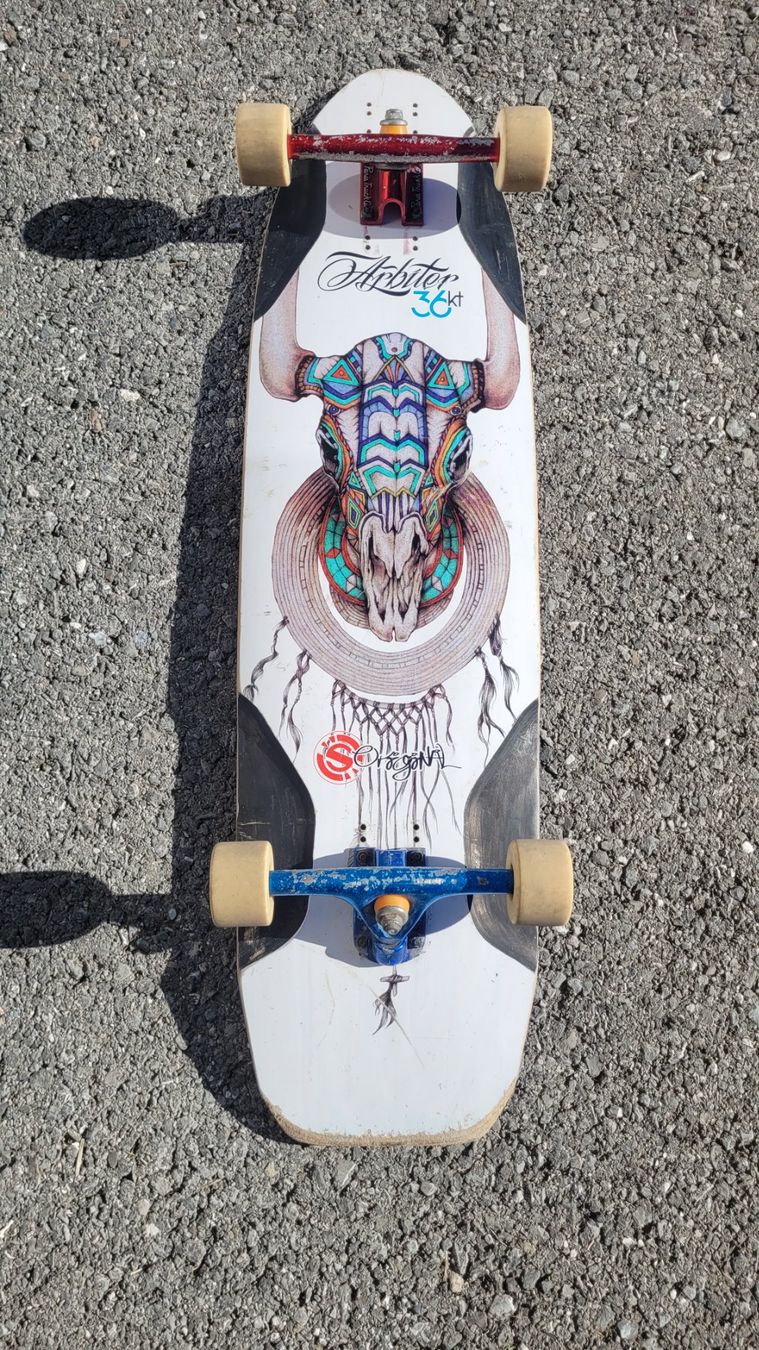 Skateboards: Original Arbiter 36 KT Longboard – Usato da Alpnach Dorf venduto da psschroth