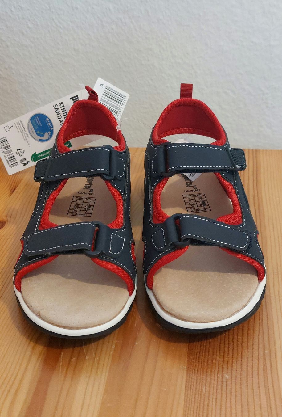 Scarpe per ragazzi: Kinder Sandalen mit Lederdecksohle – Nuovo e nell'imballaggio originale da Glattfelden venduto da Roman2504 1
