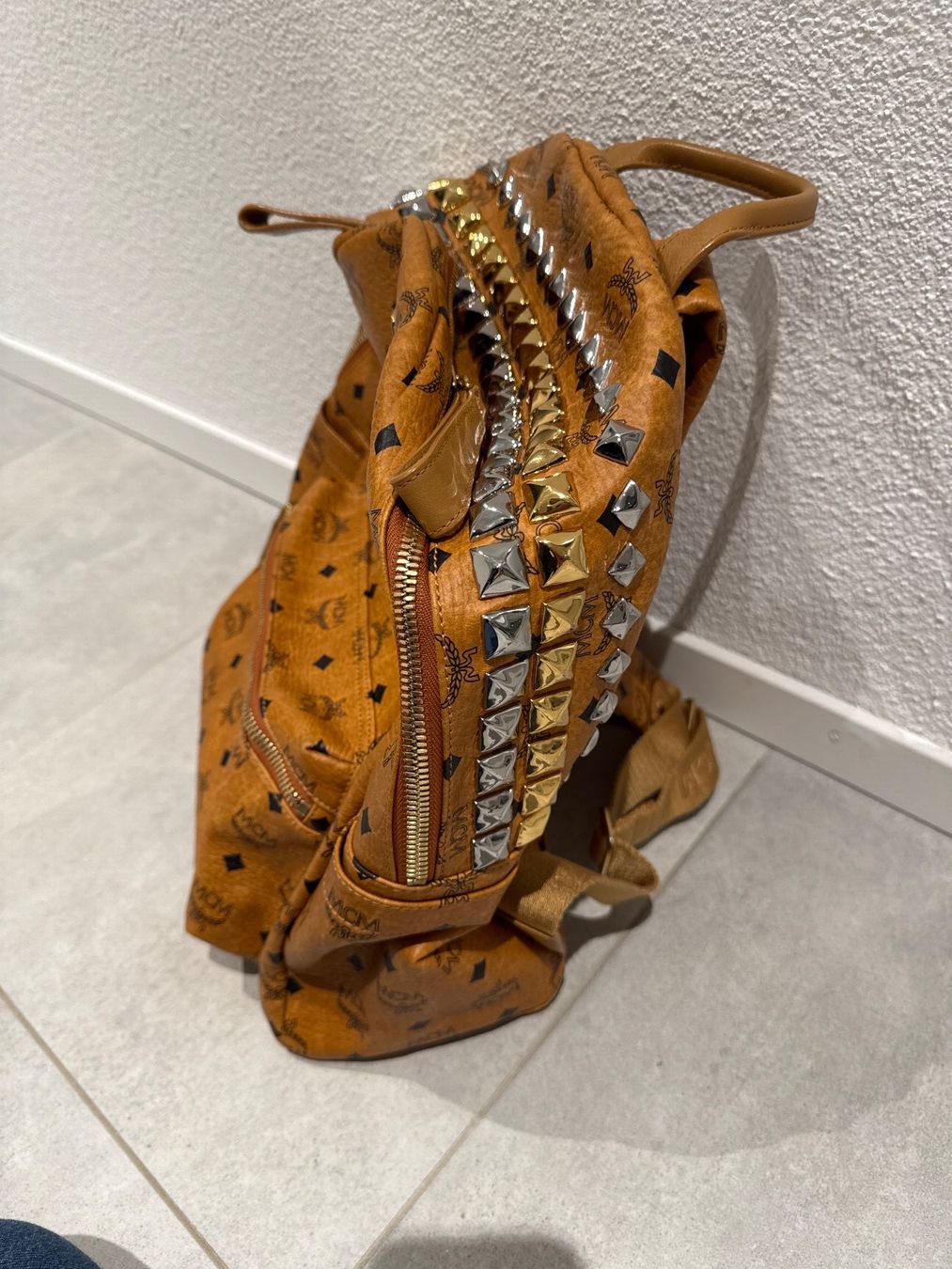 Mcm Zaini: Big MCM Backpack Leather, Used! – Usato da Thalheim an der Thur venduto da danabanana 1