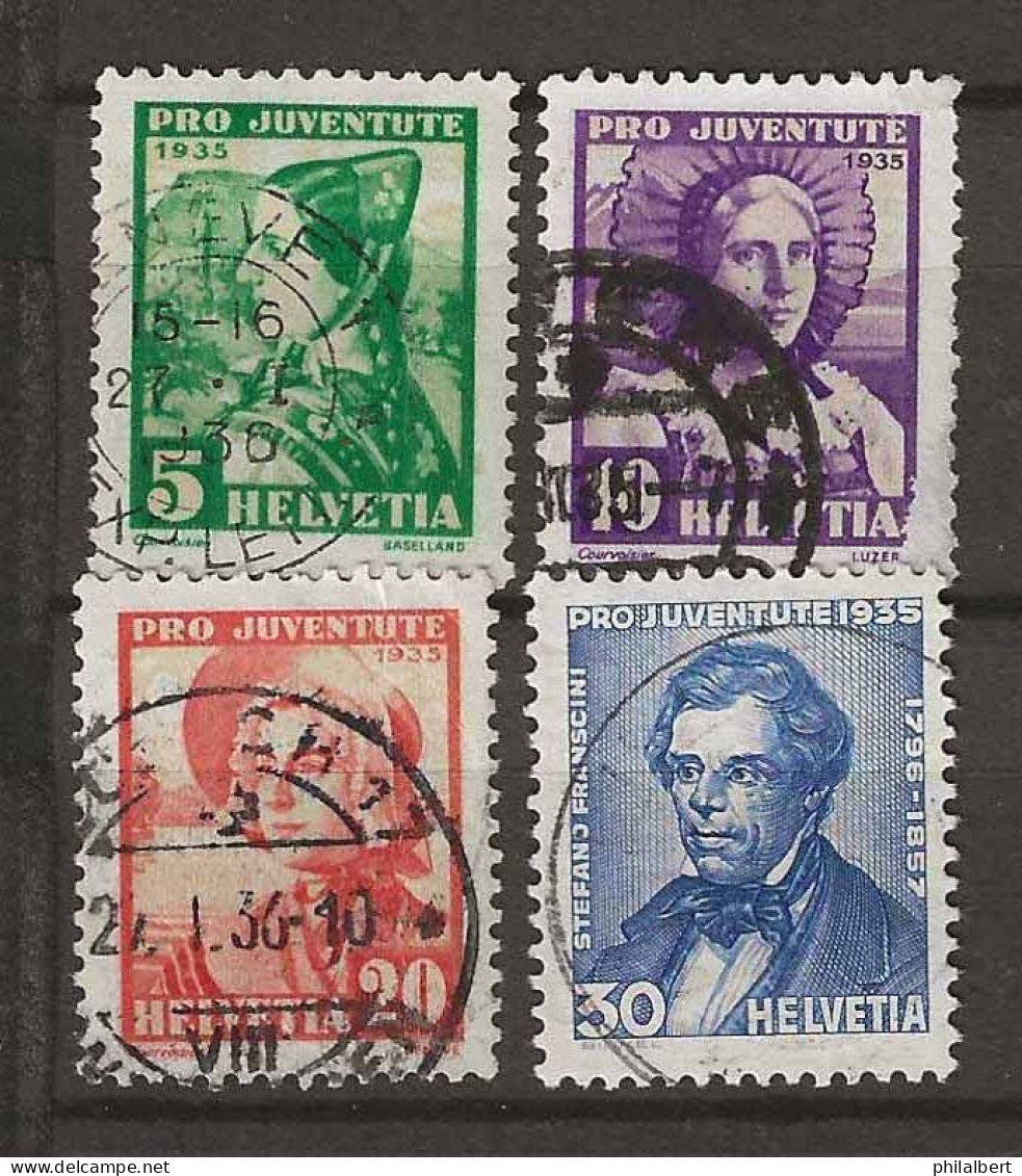 Tutti i francobolli: PJ035 - Pro Juventute 1935 obl. – Usato da Trélex venduto da Phil_Albert