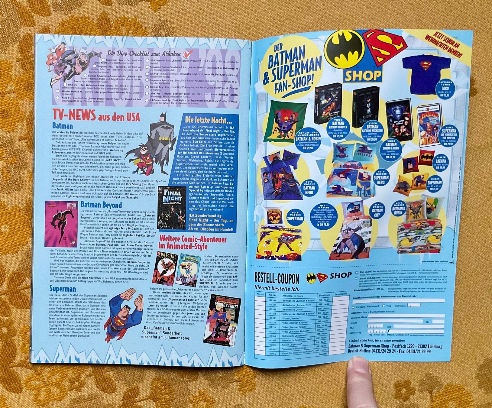 Fumetti: Batman Sonderheft Nr von 1998 – Nuovo (secondo la descrizione) da Endingen venduto da nathan05 8